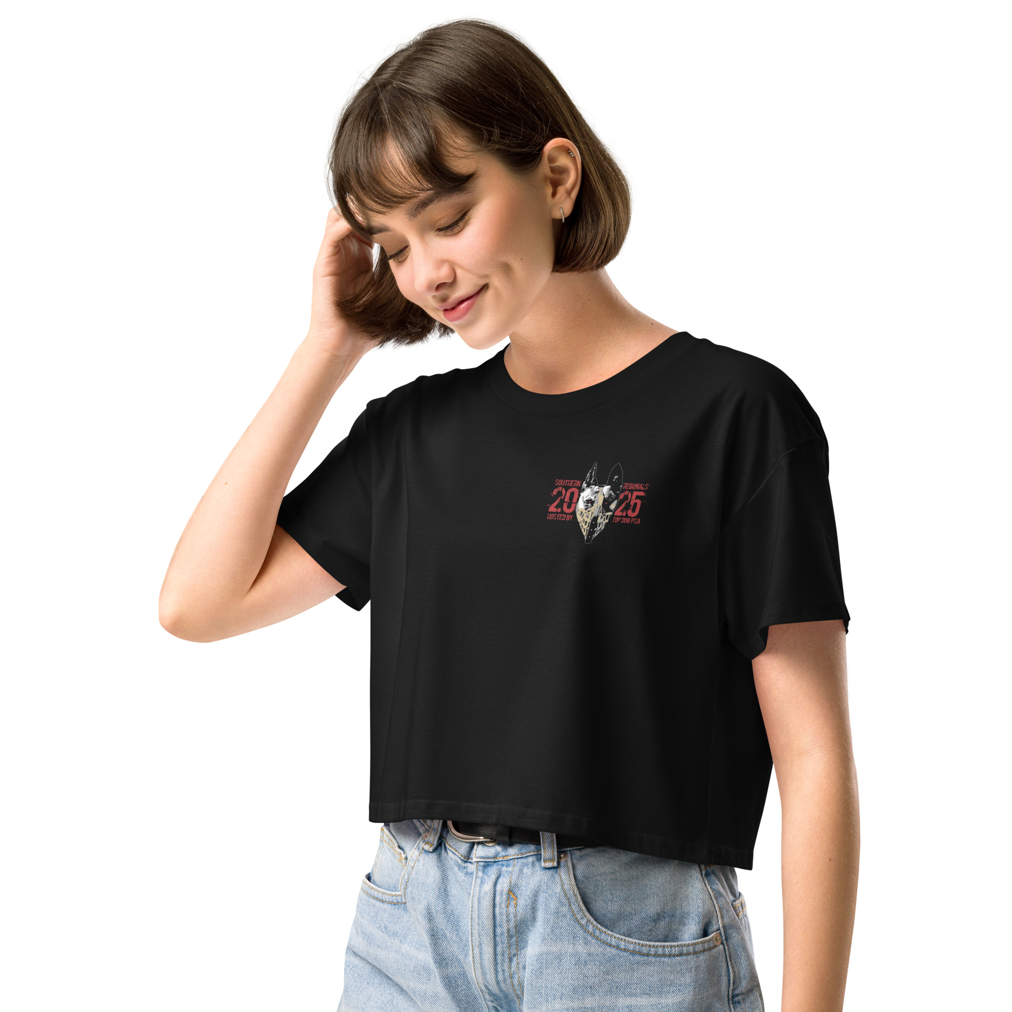 Southern Heat: PSA 2025 Regional Championship Shirt - Women’s crop top - Image 3