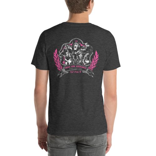 Inigo Von Goedehaus PSA #47 Pink Unisex t-shirt - Image 4